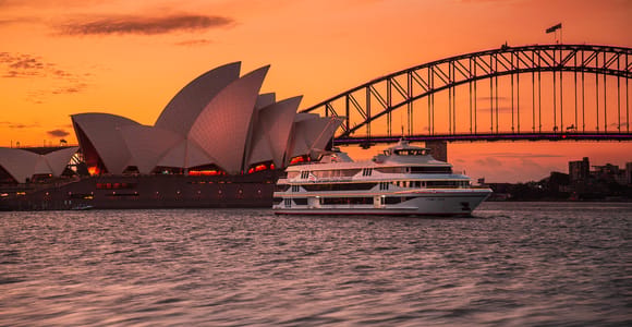 Sydney Harbour Dinner Cruise with 3, 4 or 5-Course Menu