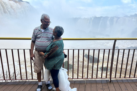 Visite privée des chutes d&#039;Iguaçu côté brésilien et argentin