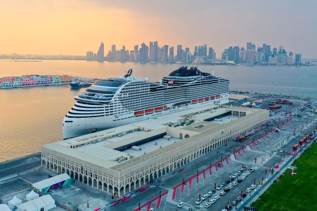 Doha: Stadsrondleiding vanaf Doha Cruise Terminal Ophaal- en terugbrengservice.