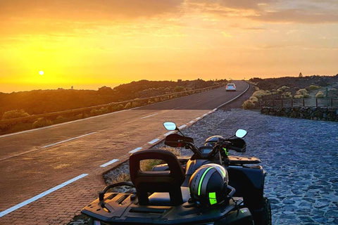 Sunset quad tour on Teide in TenerifeDouble Quad - With Pickup