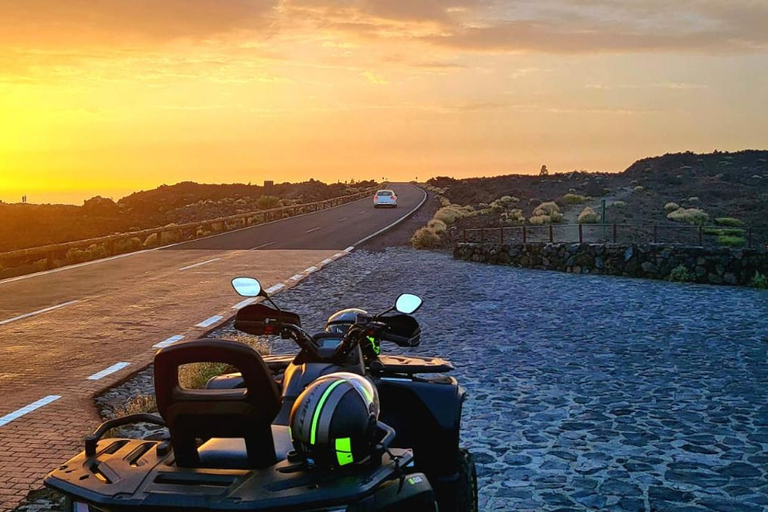 Sunset quad tour on Teide in Tenerife Single Quad - WITH PICKUP