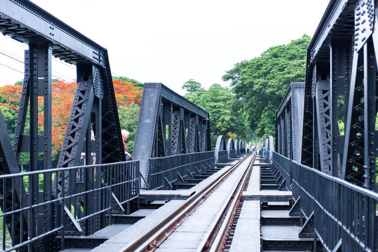 From Bangkok: Kanchanaburi and Erawan National Park Day Trip Small Group With Transfers