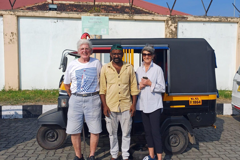 Kochi: Tuk-Tuk Tour with Cruise Ship Pickup