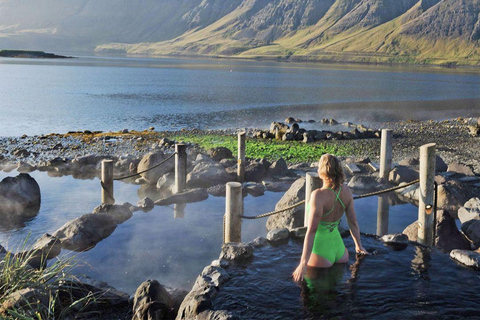 Private Both Way Transfer: Reykjavík - Hvammsvík Hot Springs Private Return Transfer: 4-5 PAX