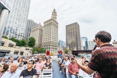 Chicago: crucero de arquitectura de 1,5 h por el lago y río