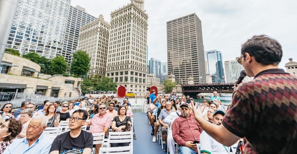Chicago: 1,5-stündige See- und Flussarchitektur-Kreuzfahrt