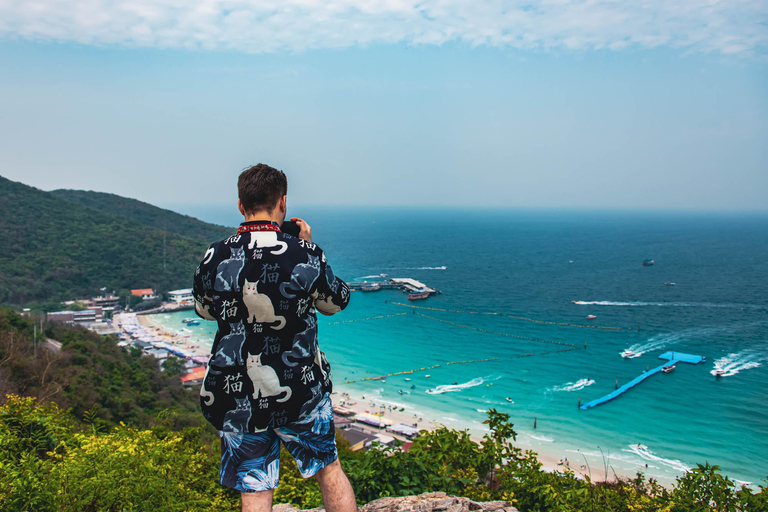 De Bangkok: visite en petit groupe de la plage de Pattaya et de l'île de corailVisite en petit groupe avec prise en charge à l'hôtel