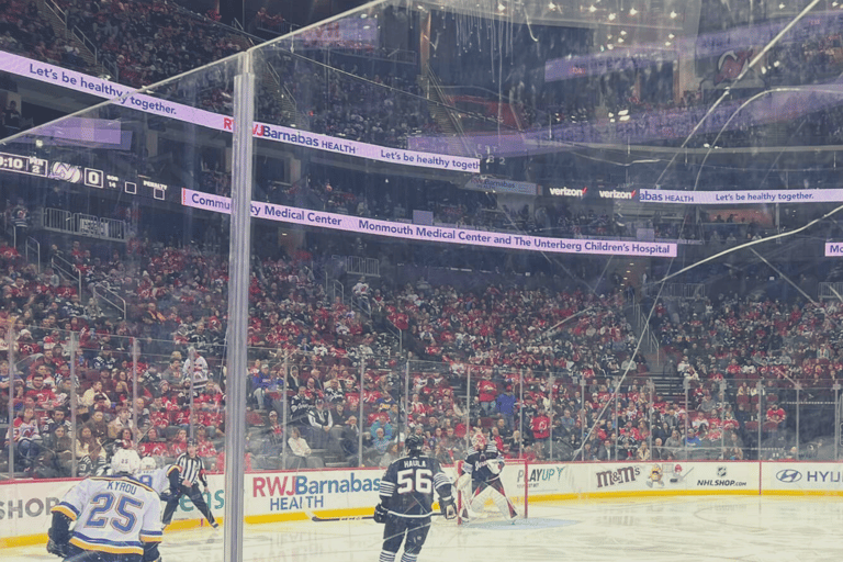 Newark: New Jersey Devils Ice Hockey Game Ticket Upper Goal