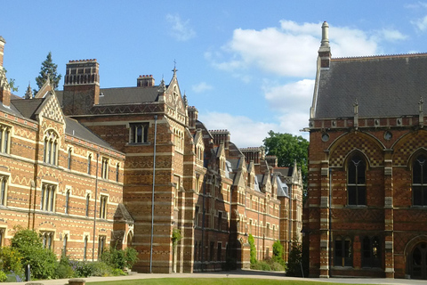 Jardines del Oxford College- incluye espacios cerrados al público