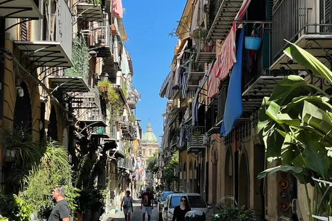 Palerme : visite à pied avec dégustation de vins et de produits