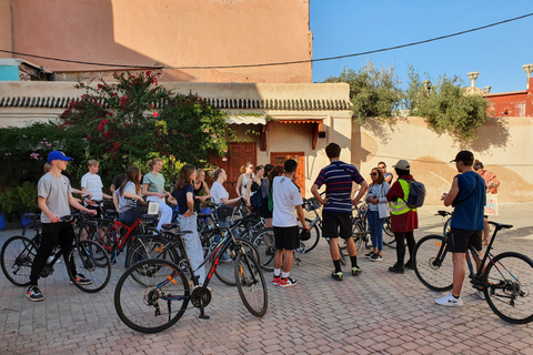 Marrakech Best Guiado City Cycling Tour em inglês ou holandês