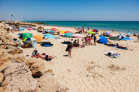 Faro: catamaran-boottocht Deserta Island en Farol Island