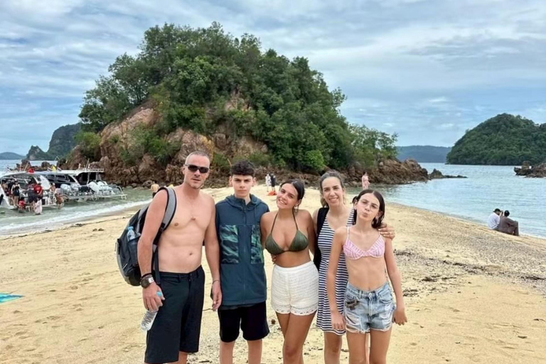 Krabi: Private 4 Islands Longtail Tour with Hotel Pick-up Private 4 Islands Sunset Tour with Dinner (Afternoon)