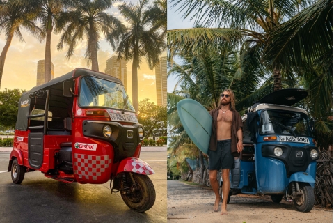 Alquiler de Tuk Tuk con conductor Sri LankaAlquiler de Tuk Tuk 3 Días
