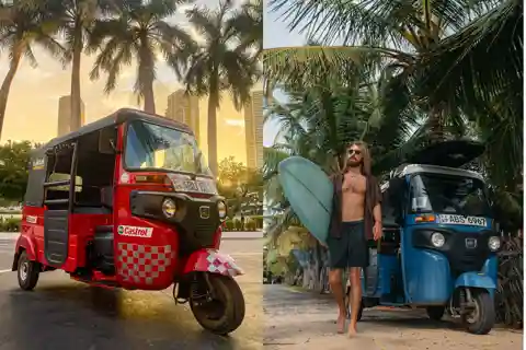 Location de Tuk Tuk autoguidés au Sri Lanka