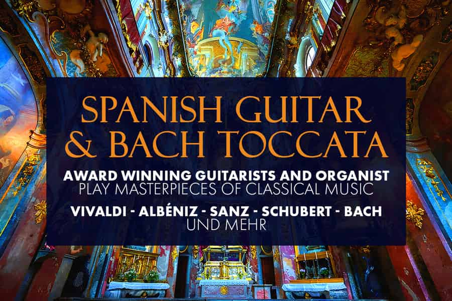 München: Spanische Gitarre & Bach Toccata in der Asamkirche. Foto: GetYourGuide