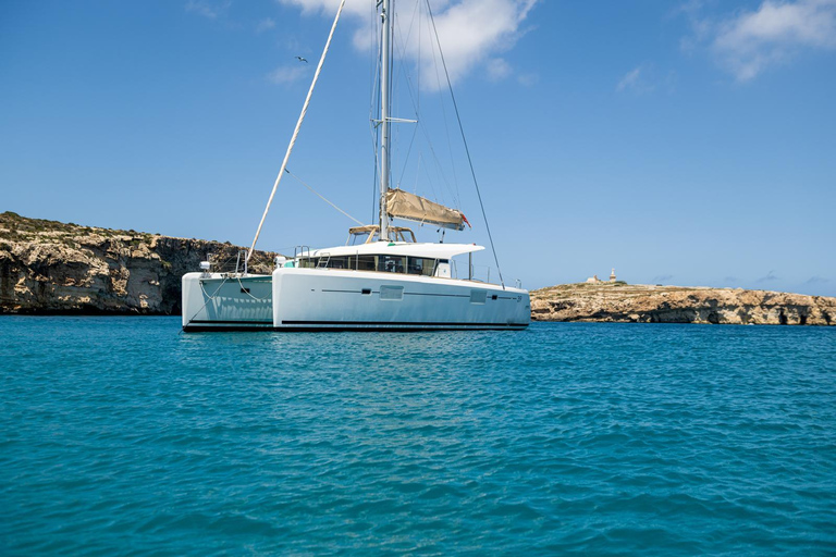 Malta: Catamaran Private Day Charter with Skipper