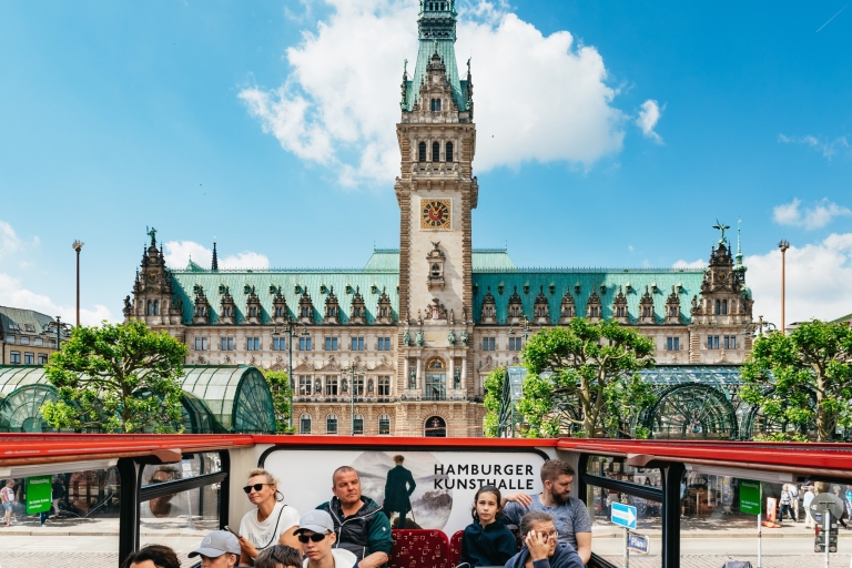 Hamburg: Sightseeing-Tour im Hop-On/Hop-Off-Bus der Linie AHop-On/Hop-Off-Tour Hamburg - Einfaches Ticket für 1 Tag