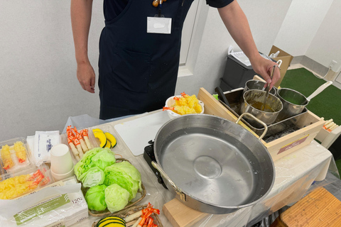 Kyoto : Expérience de fabrication de répliques alimentairesTempura et laitue