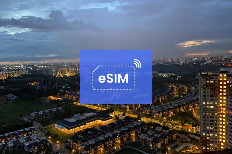 Bangalore: Indien eSIM Roaming Mobile Datenplan