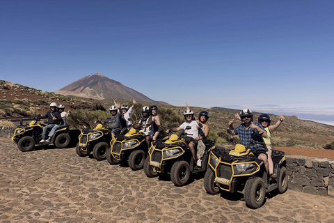 Puerto de la Cruz: Ascend Mount Teide on a quad bike to experience a magical sunset Individual Quad (1 person per quad)