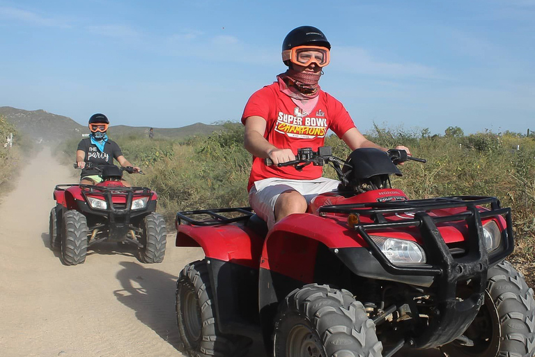 Cabo San Lucas: Beach & Desert ATV Tour with Tequila Tasting Double Atv