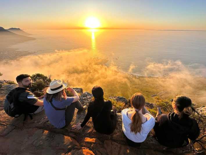 Ciudad del Cabo: Excursión guiada a la Cabeza del León al amanecer o al atardecer