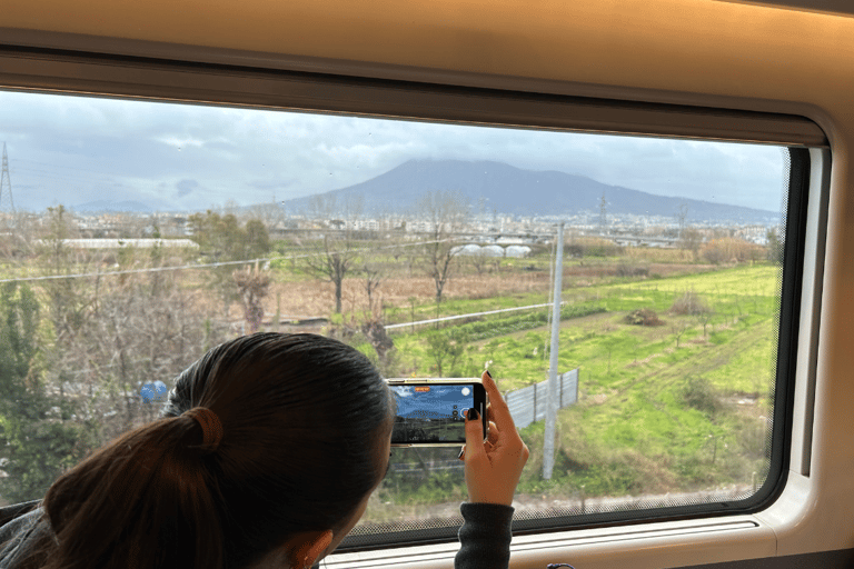 Da Roma: Tour di Pompei ed Ercolano con treno ad alta velocità