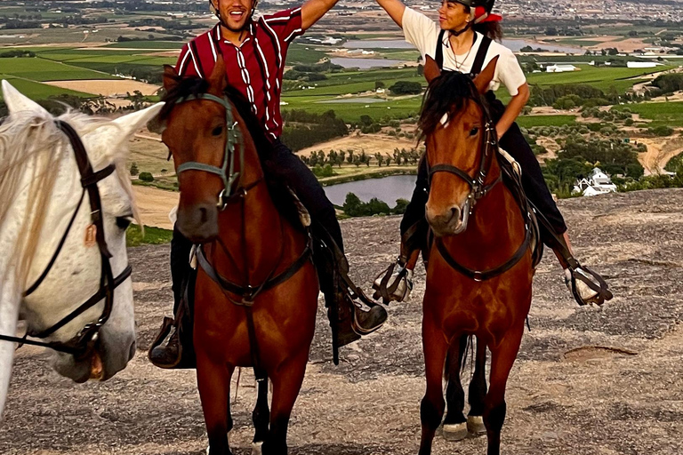 Vrede en Lust Wine Estate:1-Hour Horseback Riding Experience