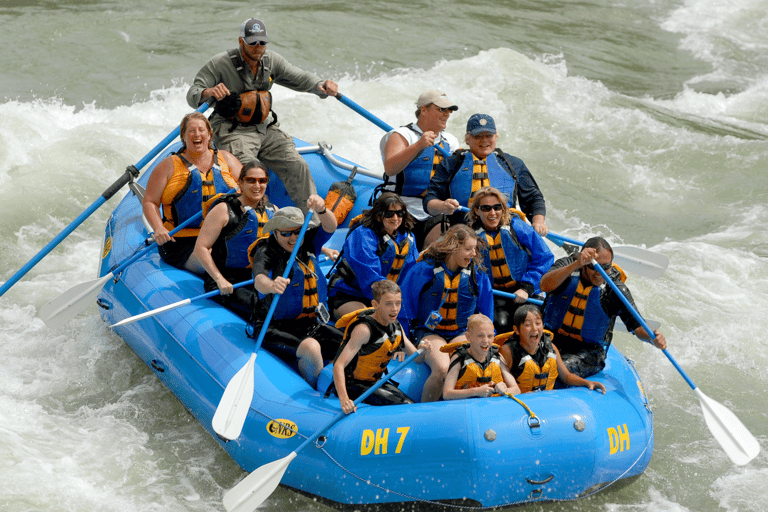Jackson Hole: rafting sul fiume SnakeJackson Hole: rafting sulle rapide del fiume Snake