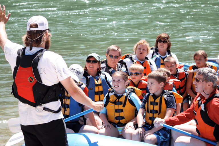 Jackson Hole: rafting sul fiume SnakeJackson Hole: rafting sulle rapide del fiume Snake