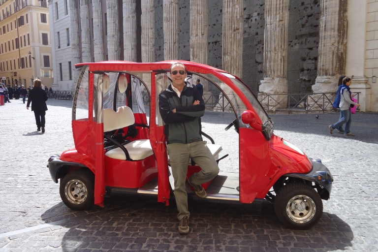 Ronde van Rome per golfkarTour van Rome door de golfkar