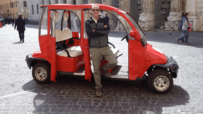 tour of rome by golf cart