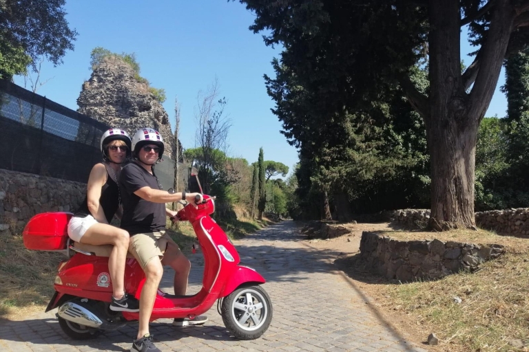 Rome: halve dagtour door Vespa met chauffeur