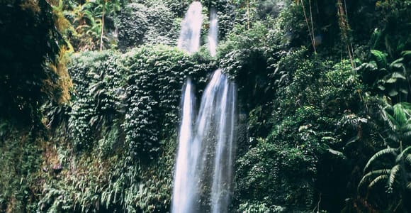 Lombok: 4 Waterfalls Tour with Rice Terraces & Hotel Pickup