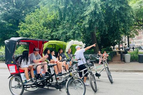 NYC : Visite privée de Central Park en Pedicab / PRISE EN CHARGE DEPUIS LE MUSÉEVISITE PRIVÉE DE 1 HEURE