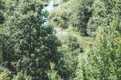 Depuis Zagreb : Kayak à Mrežnica et village de Rastoke - excursion d&#039;une journée