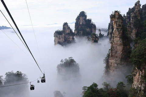 National Forest Park, Tianmen Mountain & Glass Bridge Ticket National Forest Park Ticket + 3 Cableways & 1 Elevator