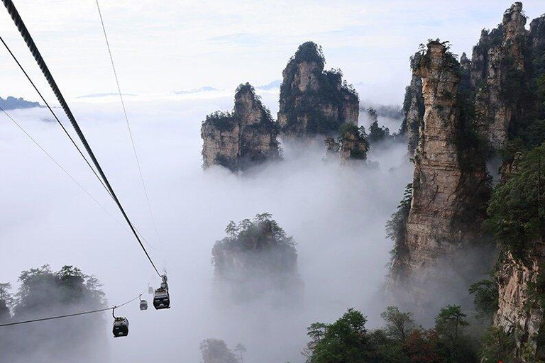 National Forest Park, Tianmen Mountain & Glass Bridge Ticket National Forest Park Ticket + 3 Cableways & 1 Elevator