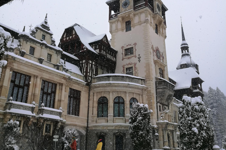 De Bucareste: Viagem de 1 dia a Peles e Castelos de Bran com ...