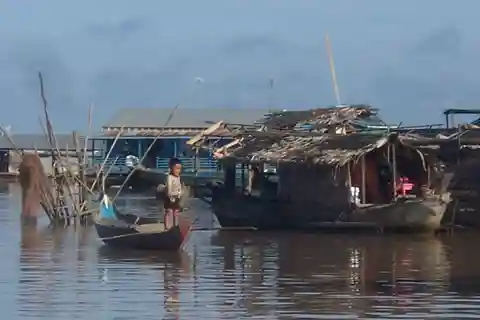 De Siem Reap: Visita à aldeia flutuante de Tonle Sap