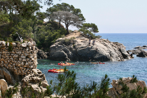 Kajak und Schnorcheln in Playa de Aro, Costa Brava