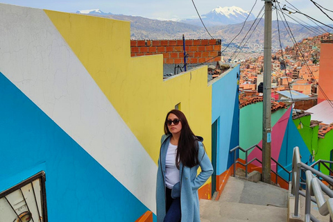 La Paz: Chualluma Street Art und Cholita Fashion Tour