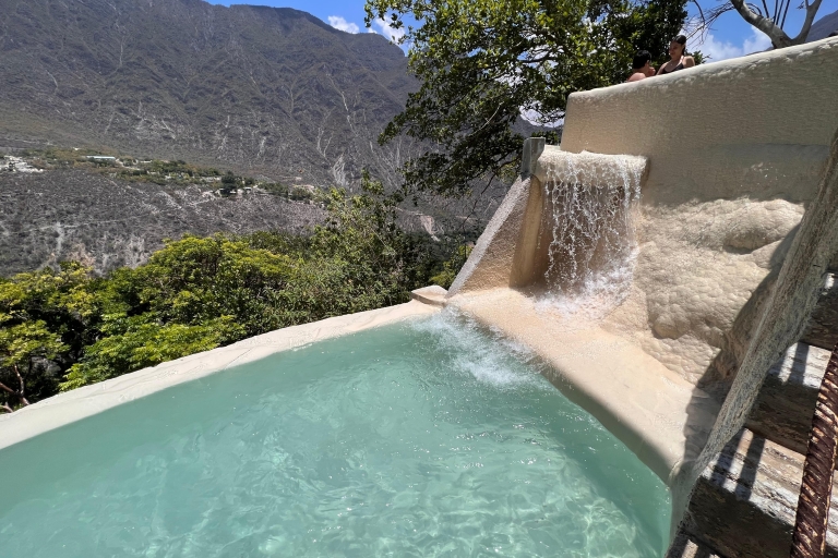 Depuis Mexico : Visite privée des piscines thermales de Tolantongo