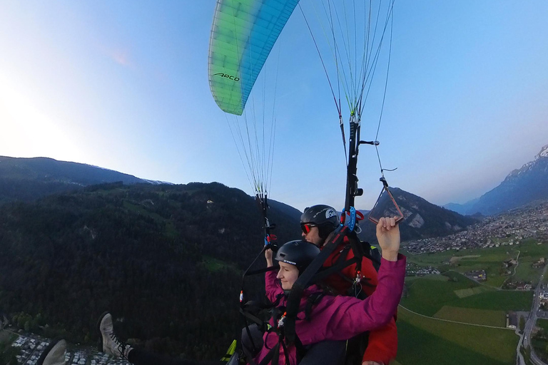 Grindelwald: Vôos duplos de parapente