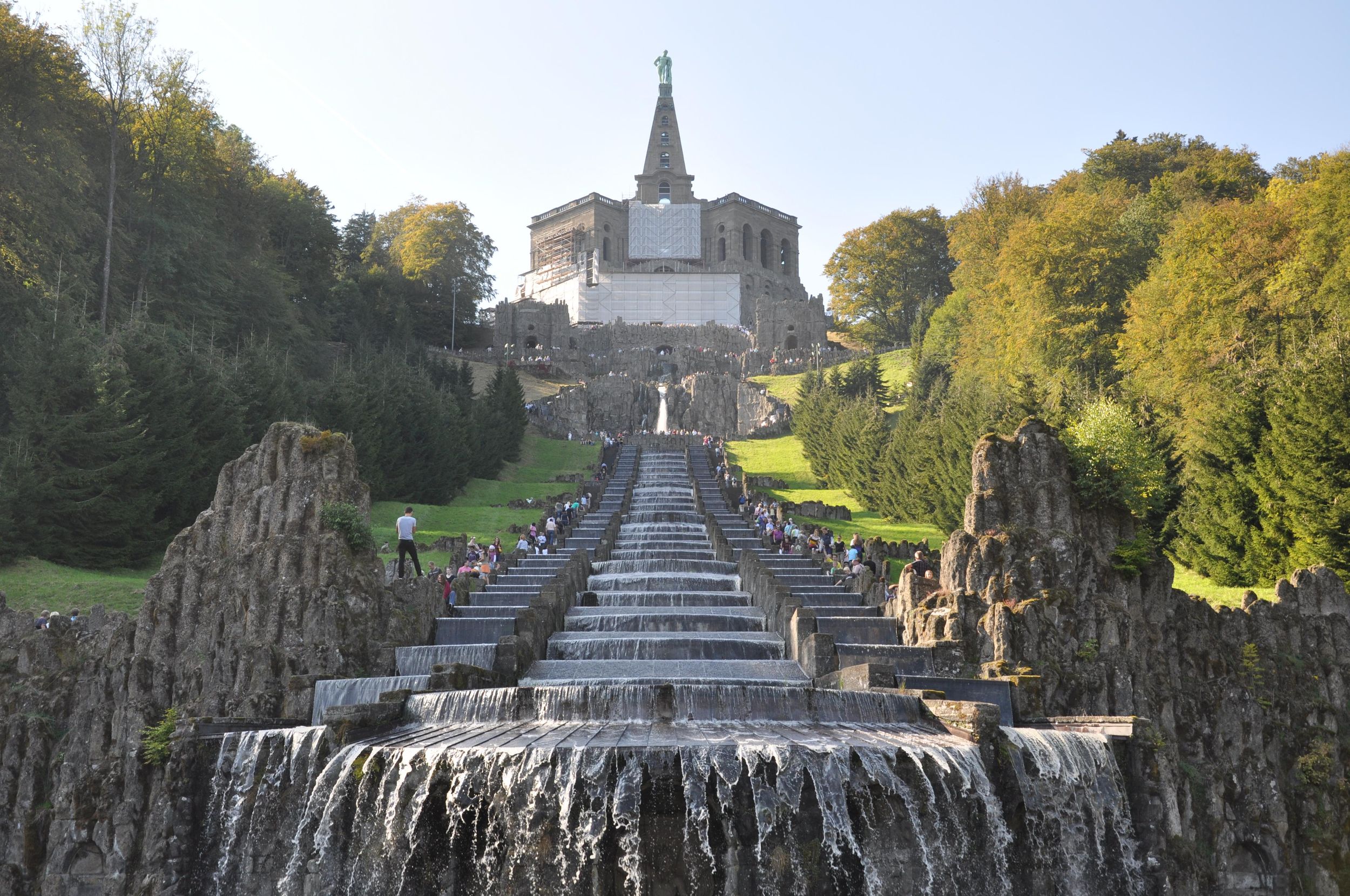 Bergpark Wilhelmshöhe: UNESCO-Welterbe: Das Schauspiel der Wasserspiele