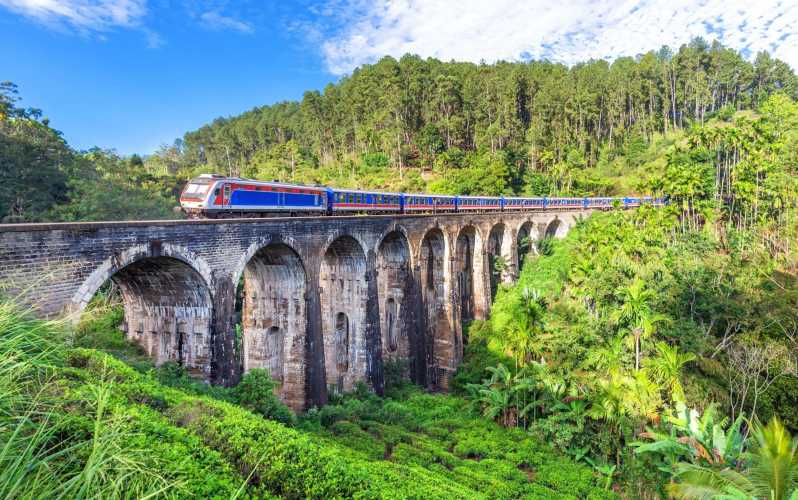 From Kandy: Scenic Train Ride 1st or 2nd Class Seats to Ella