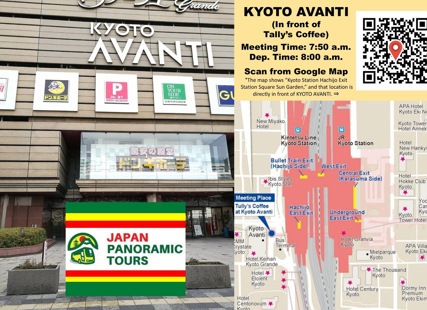 Kyoto: Fushimi Inari, Kinkakuji, bambuslunden – 1 dags bustur