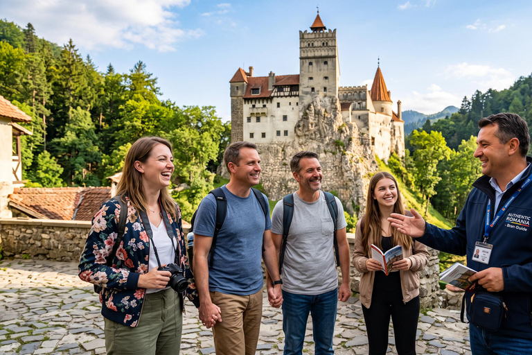 Bucharest: Dracula's Castle, Peles Castle & Brasov Day Trip Audio guide in 24 languages