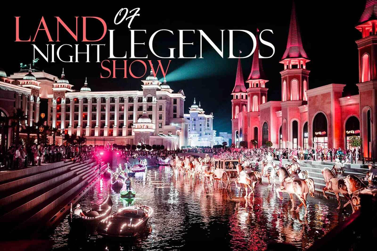 Antalya: Land of Legends Night Show w/Dinner Land of Legends Night Show w/Dinner from Belek